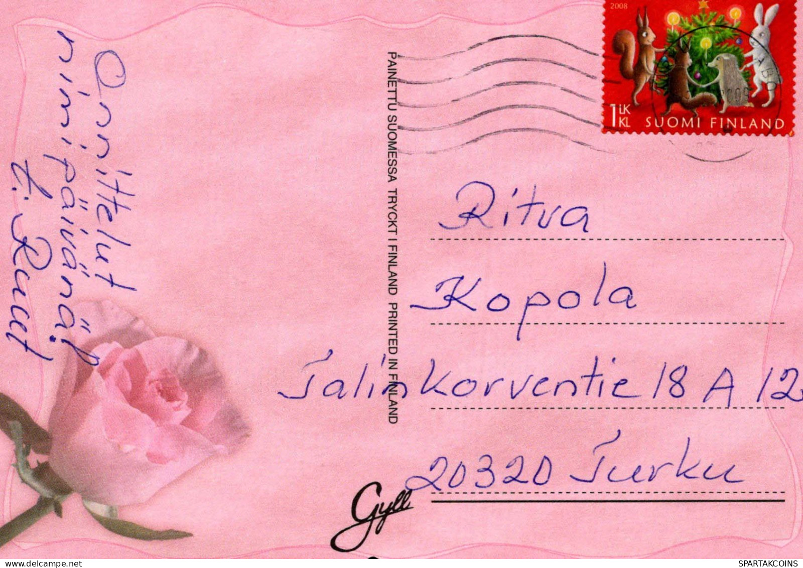 FLORES Vintage Tarjeta Postal CPSM #PBZ396.ES - Flowers