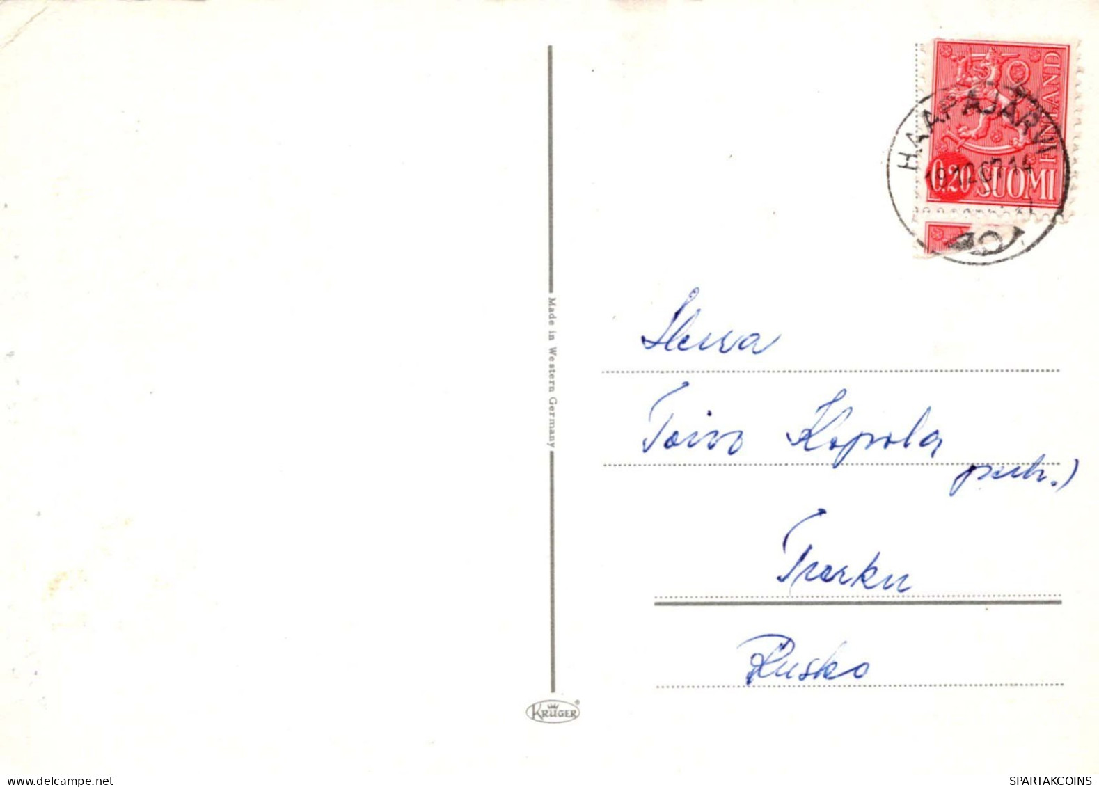 Feliz Año Navidad VELA Vintage Tarjeta Postal CPSM #PBA246.ES - Año Nuevo