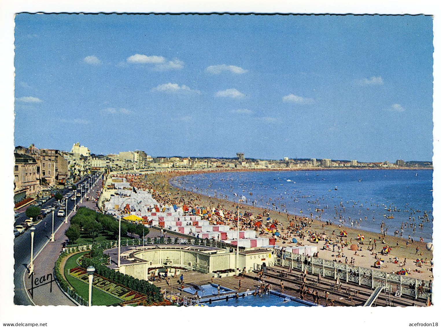 LES SABLES-D'OLONNE - La Plage, La Piscine Et Le Remblai - Sables D'Olonne