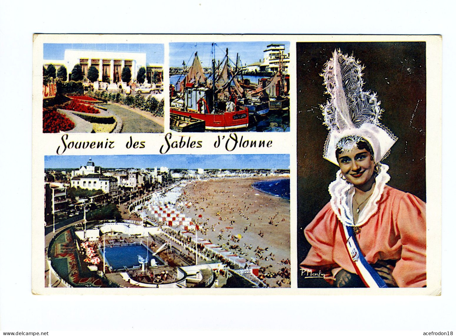 Carte Multivues - SOUVENIR DES SABLES-D'OLONNE - Sables D'Olonne