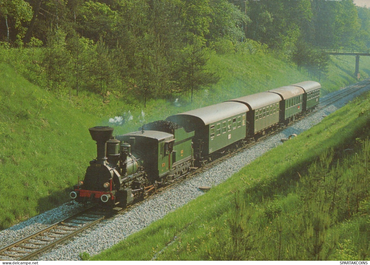 TRAIN RAILWAY Transport Vintage Postcard CPSM #PAA893.GB - Eisenbahnen