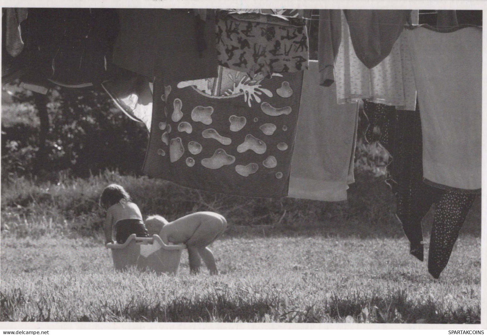 ENFANTS ENFANTS Scène S Paysages Vintage Carte Postale CPSM #PBU122.FR - Taferelen En Landschappen