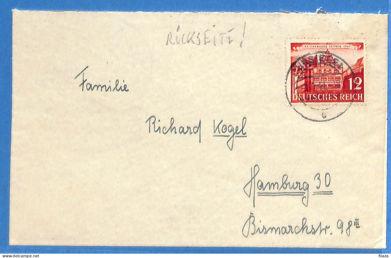 Allemagne Reich 1941 - Lettre De Wunsiedel - G33523 - Briefe U. Dokumente