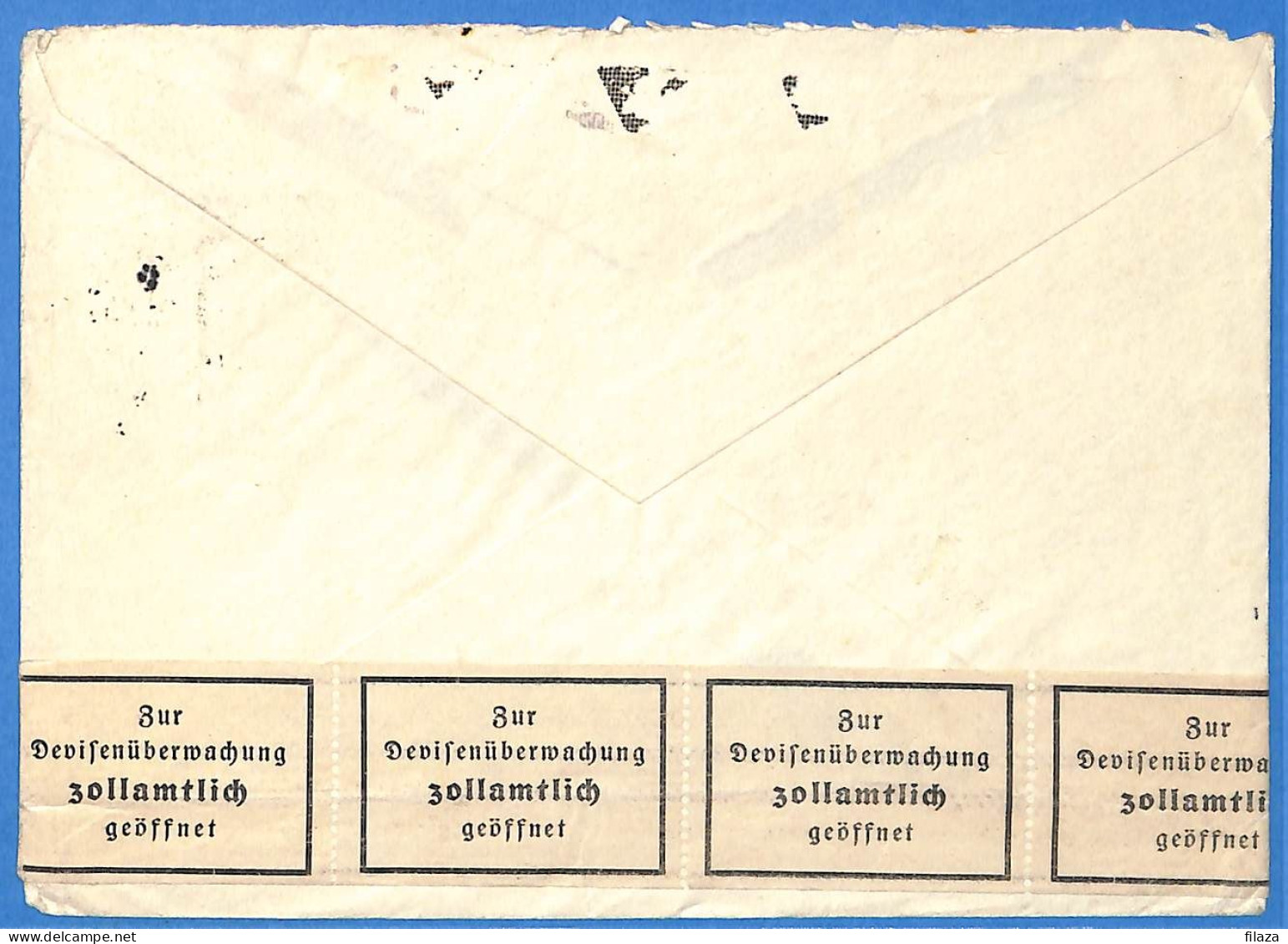 Allemagne Reich 1940 - Lettre Avec Censure De Glessen Aux USA - G33474 - Covers & Documents