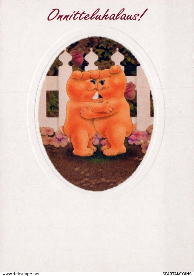 BEAR Animals Vintage Postcard CPSM #PBS356.GB - Osos