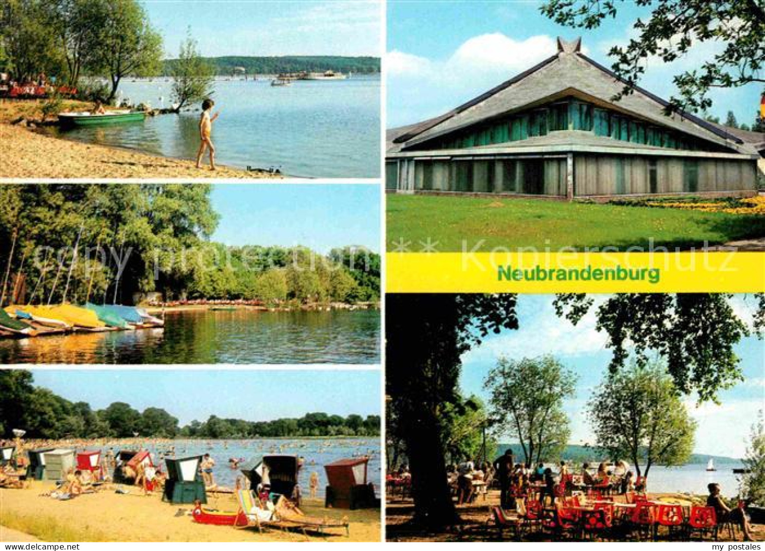 72631948 Neubrandenburg Kulturhaus Bootshafen Freibad Kulturpark Restaurant Bade - Neubrandenburg