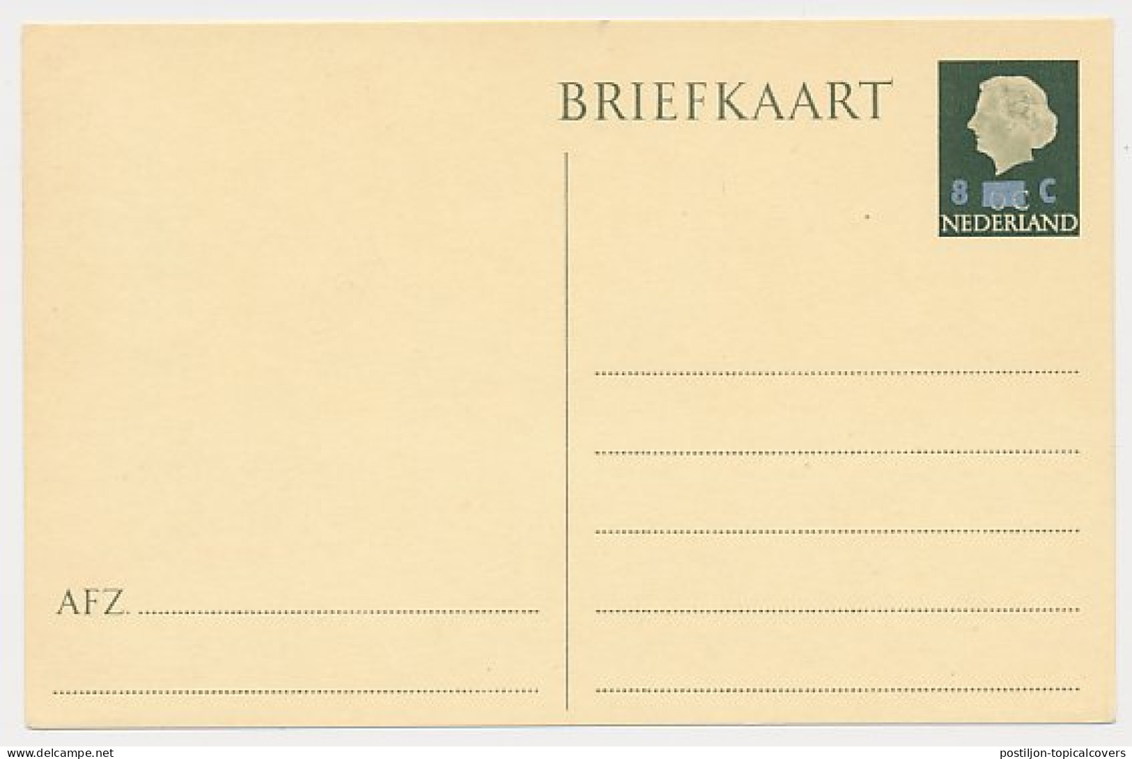 Briefkaart G. 324 - Postal Stationery