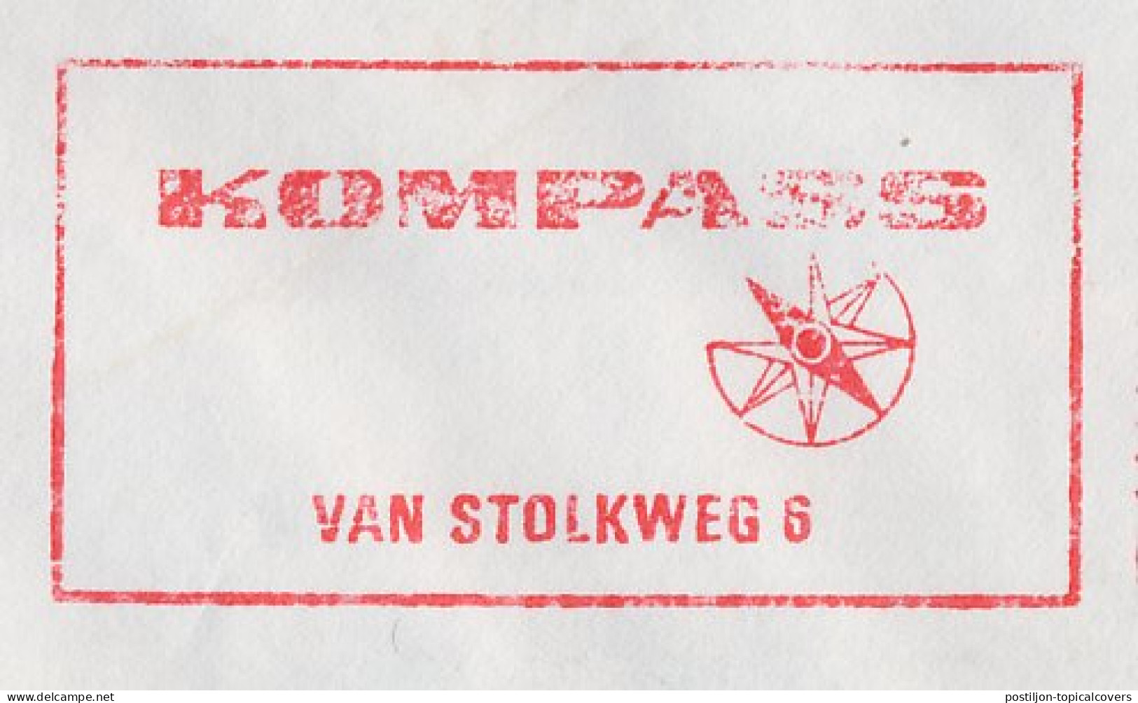Meter Cover Netherlands 1974 Compass  - Sonstige & Ohne Zuordnung