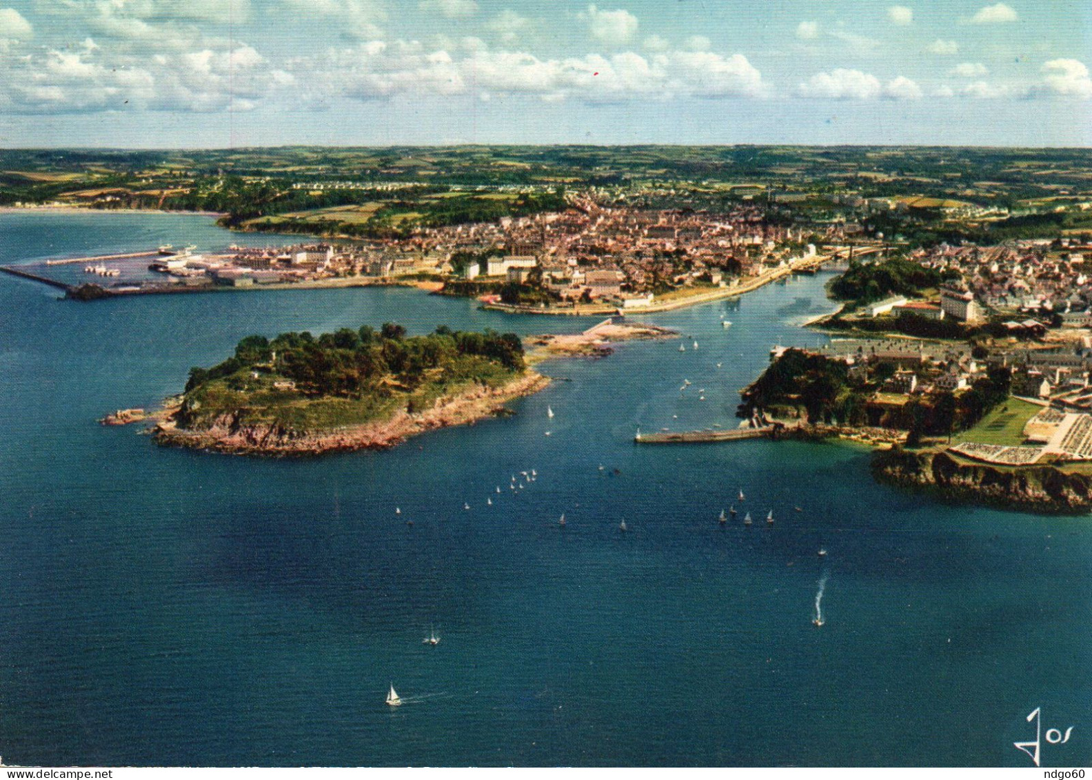 Douarnenez Treboul - Vue Générale , Au Premier Plan , L' Ile Tristan - Douarnenez