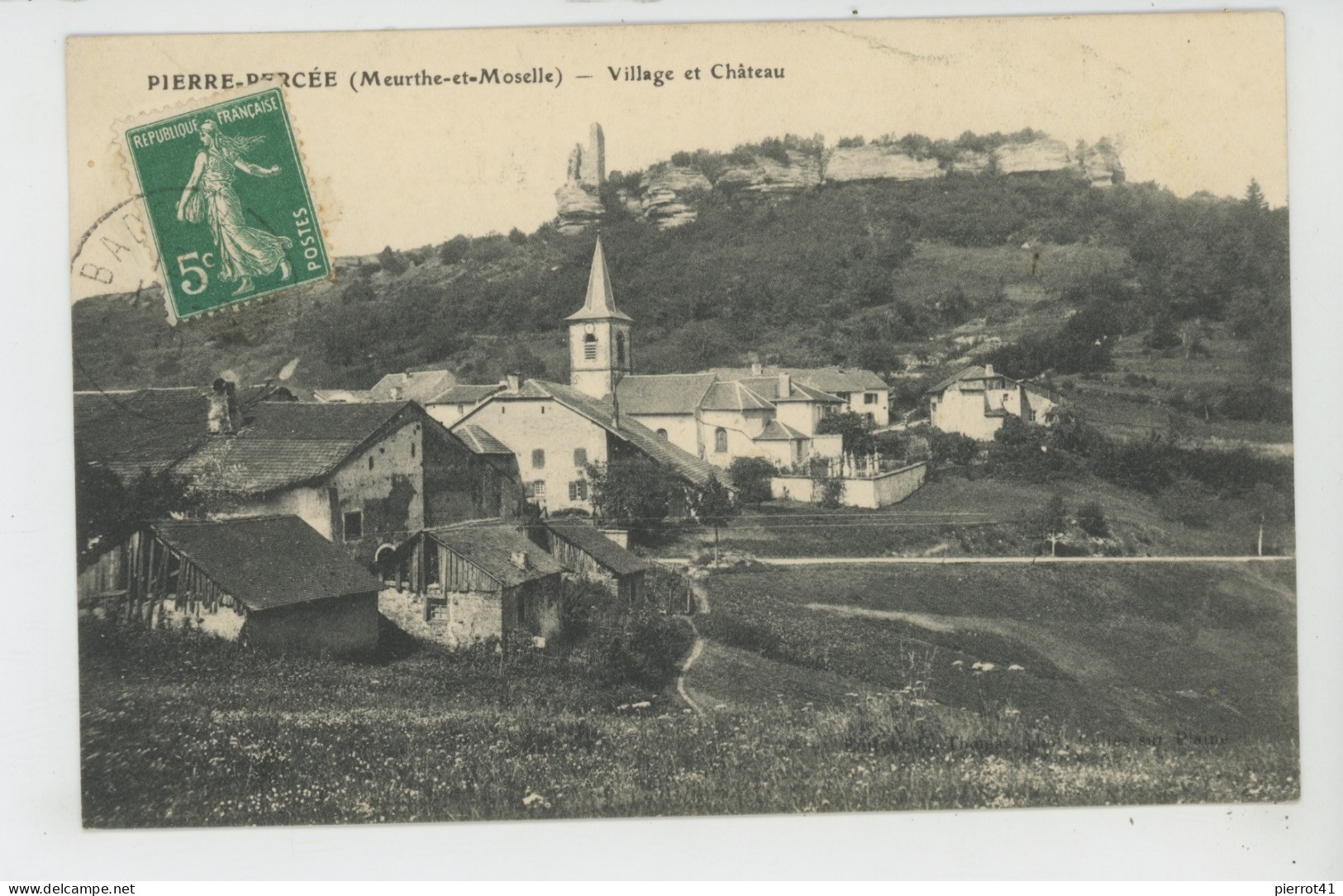 PIERRE PERCÉE - Village Et Château - Other & Unclassified