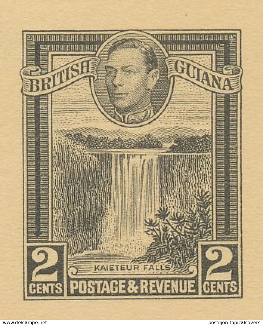 Specimen - Postal Stationery Wrapper British Guiana Water Falls - Kaieteur - Ohne Zuordnung