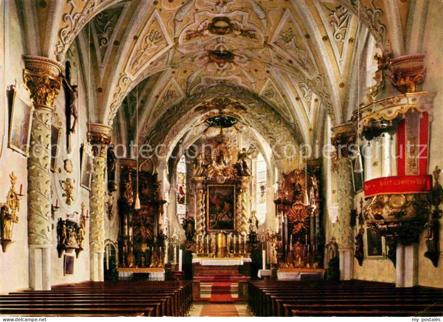 72631464 Rottach-Egern Pfarrkirche Innen Rottach-Egern - Andere & Zonder Classificatie