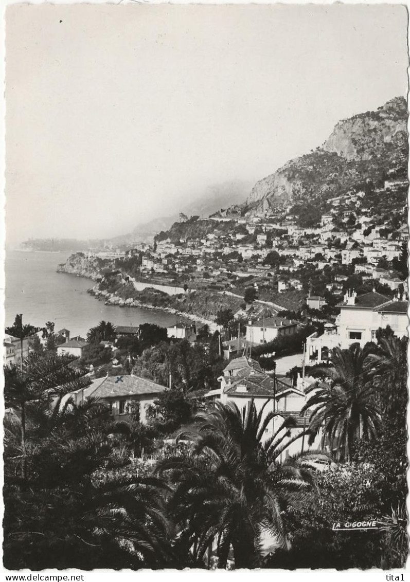 226 - Roquebrune-Cap-Martin - Vue D'ensemble Vers Le Tête De Chien - Roquebrune-Cap-Martin