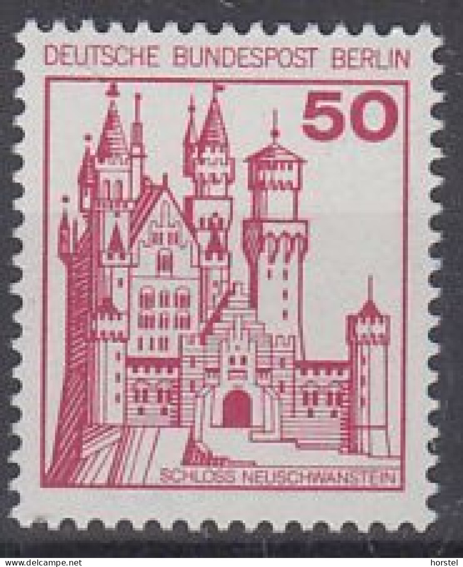 Berlin Mi.Nr.536A - Burgen Und Schlösser - Schloß Neuschwanstein - Postfrisch - Ungebraucht