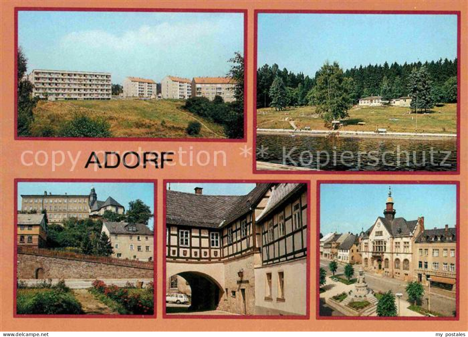 72630503 Adorf Erzgebirge Pfortenberg Waldbad Heimatmuseum Freiberger-Tor Neukir - Autres & Non Classés