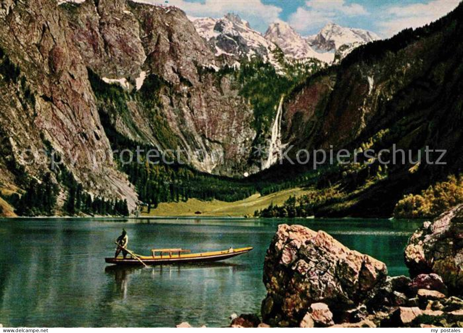 72630324 Berchtesgaden Obesee Mit Teufelshoerner Und Roethbachfall Berchtesgaden - Berchtesgaden