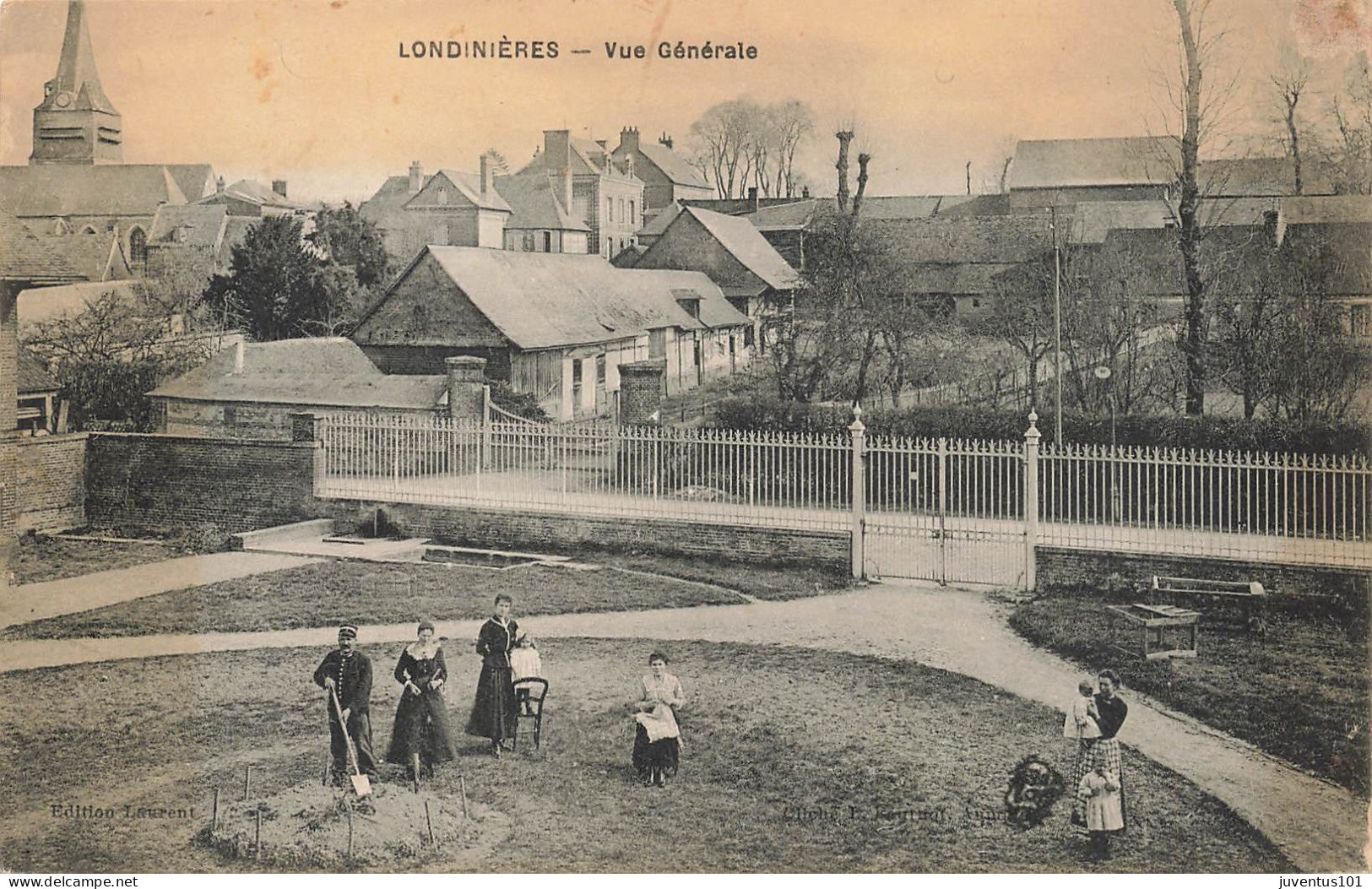 CPA Londinières-Vue Générale    L2924 - Londinières