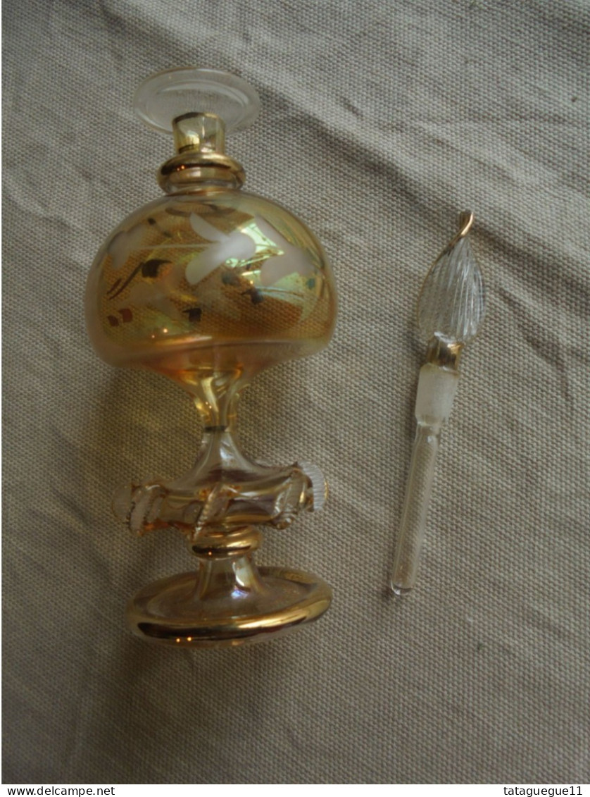 Ancien - Fiole à parfum en verre soufflé