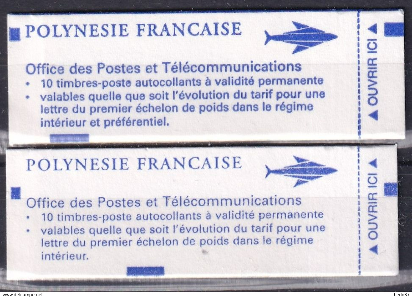 Polynésie Carnet C507 Type I Et II - Neuf ** Sans Charnière - TB - Carnets