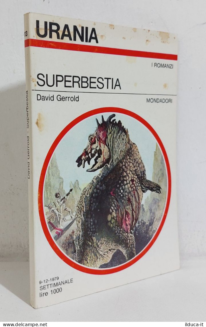 68734 Urania N. 813 1979 - David Gerrold - Superbestia - Mondadori - Science Fiction Et Fantaisie