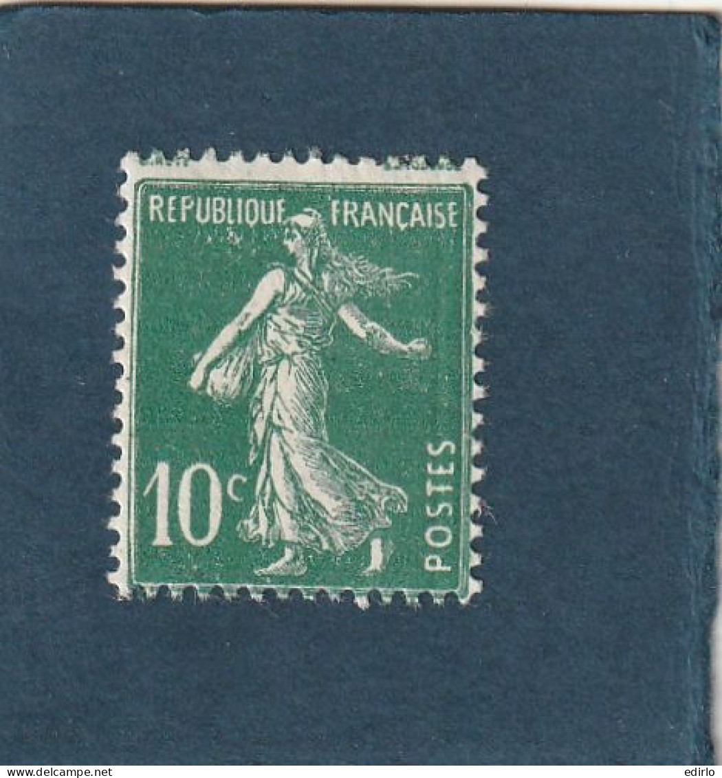 ///   FRANCE ///  Semeuse  10 Cts Vert --  ** - Unused Stamps