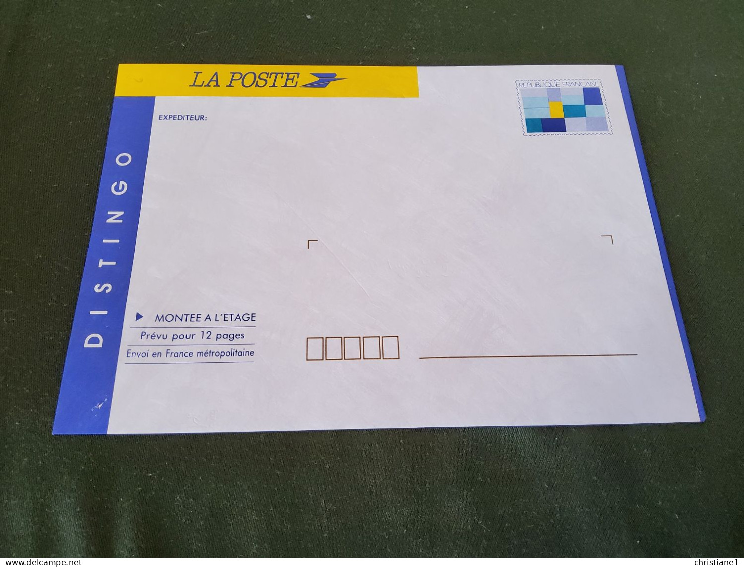 Lot De 4 Enveloppes Differentes Distingo Neuves Dont 2 Pour Envois Recommandés - PAP: Sonstige (1995-...)