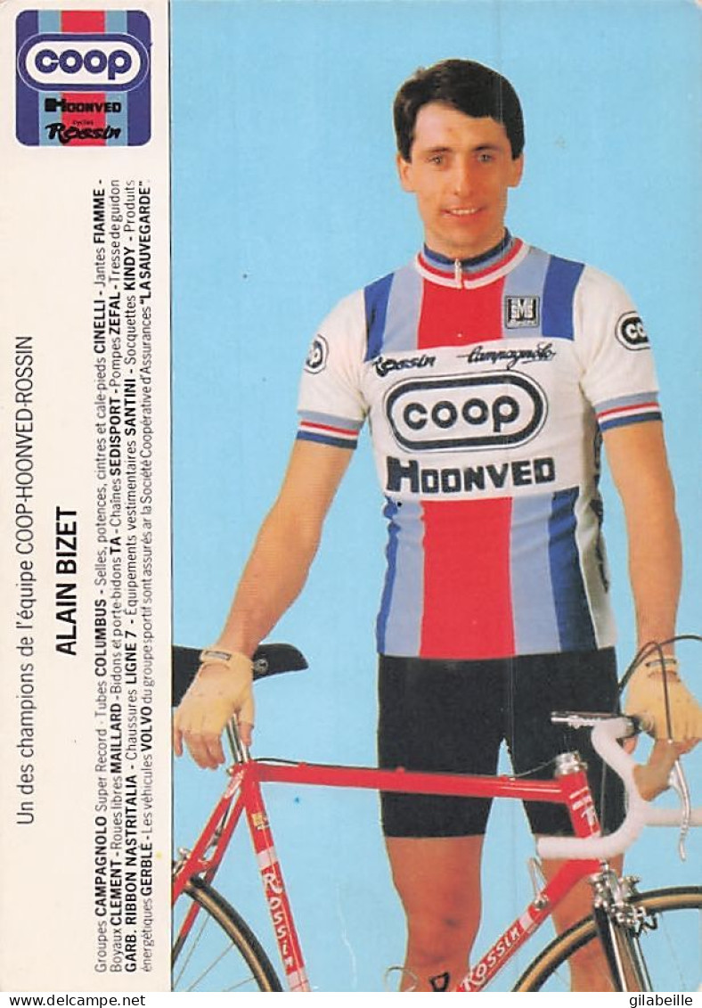 Vélo - Cyclisme -  Coureur Cycliste  Alain Bizet - Team COOP  - Cycling