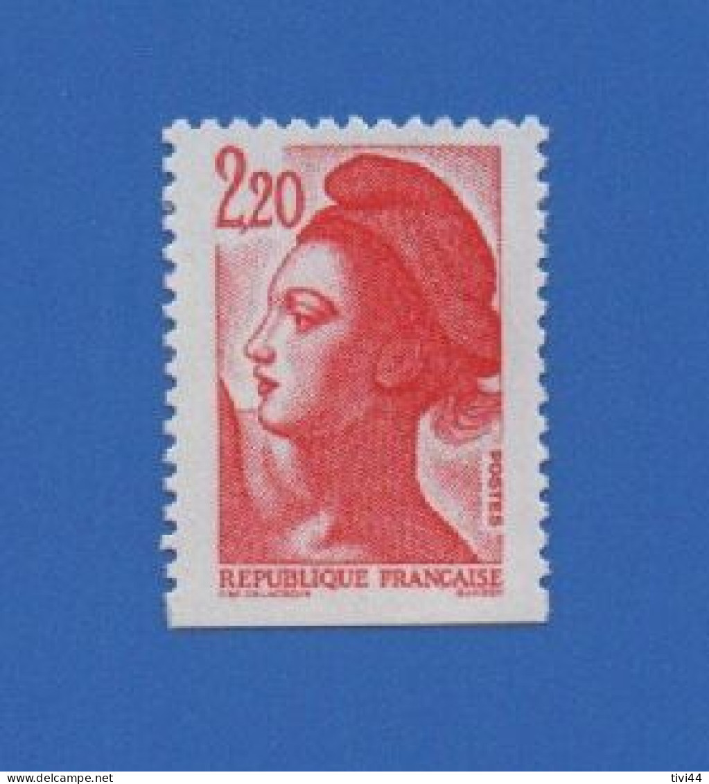 FRANCE 2427 NEUF ** MARIANNE DU BICENTENAIRE - 1982-1990 Liberty Of Gandon