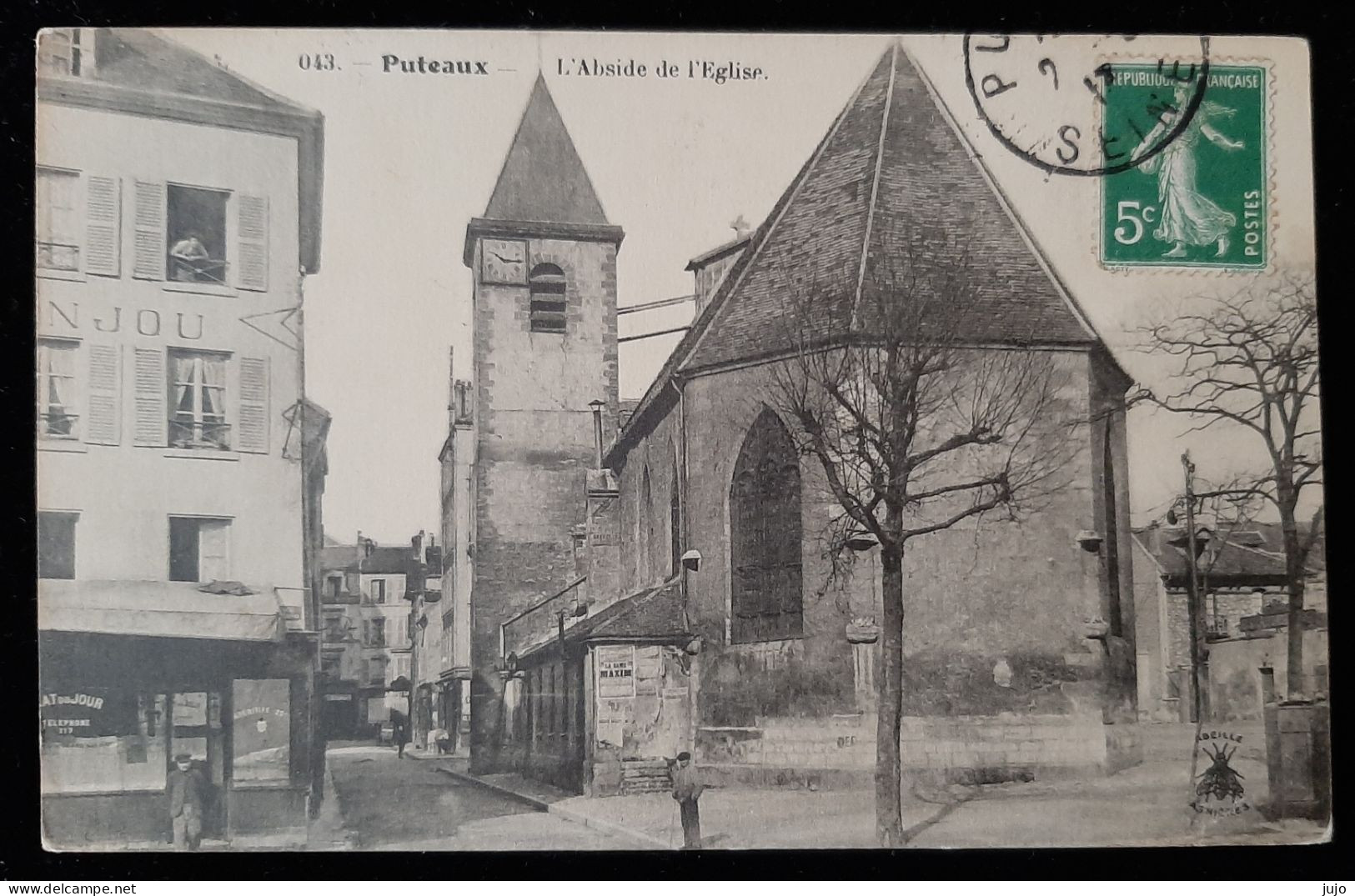 92 - Puteaux - L'Abside De L'Eglise - Puteaux