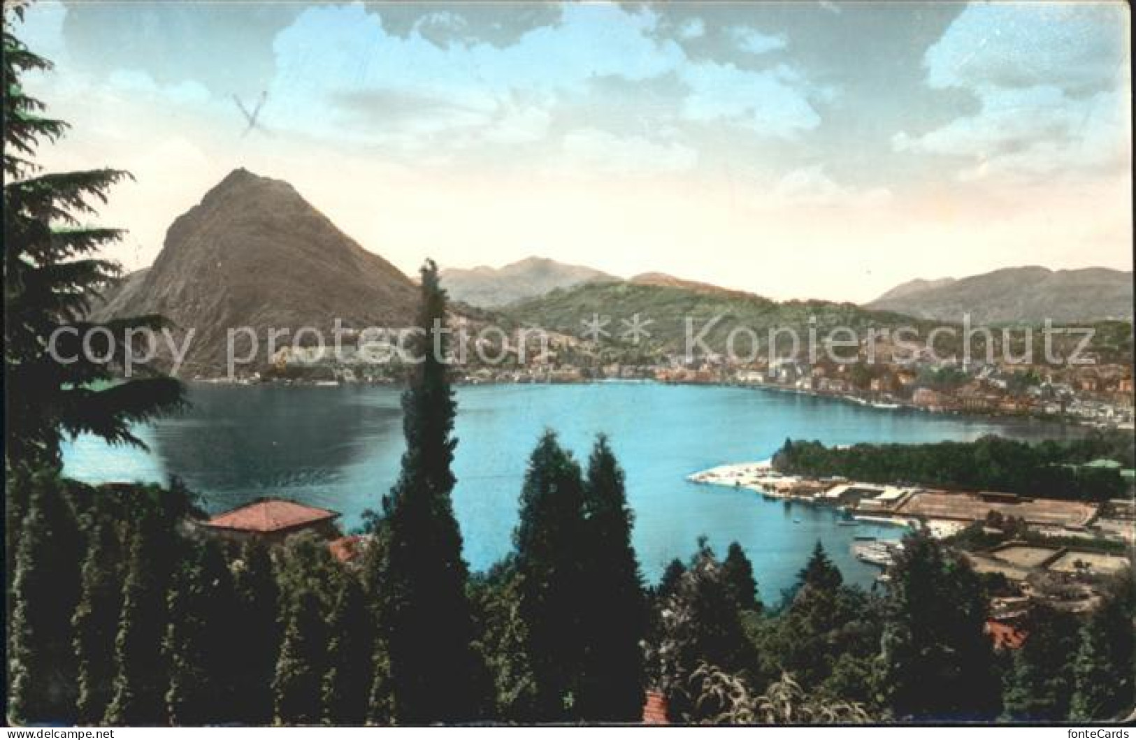 11672096 Lugano TI Lago E Monte S. Salvatore Lugano - Other & Unclassified