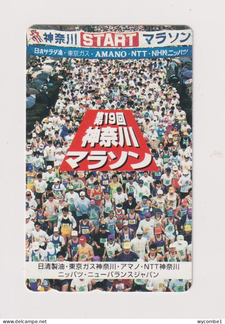 JAPAN  - Marathon Start Magnetic Phonecard - Japan