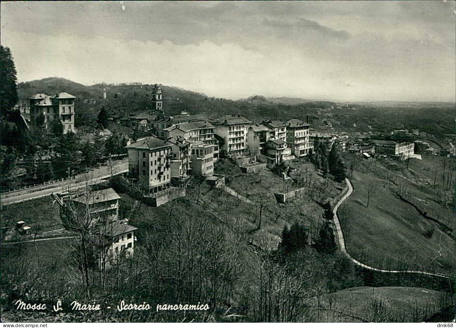 MOSSO SANTA MARIA ( VALDILANA / BIELLA ) SCORCIO PANORAMICO - EDIZIONE MAZZERANGHI - SPEDITA 1958 (20755) - Biella