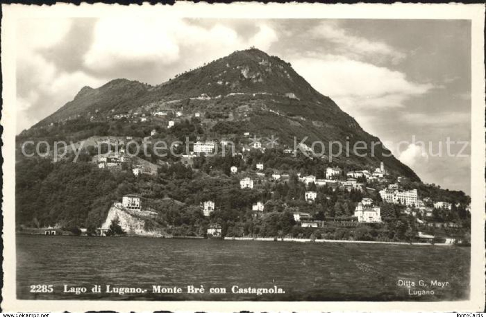 11669457 Castagnola-Cassarate Lago Di Lugano Monte Bre Castagnola-Cassarate - Other & Unclassified