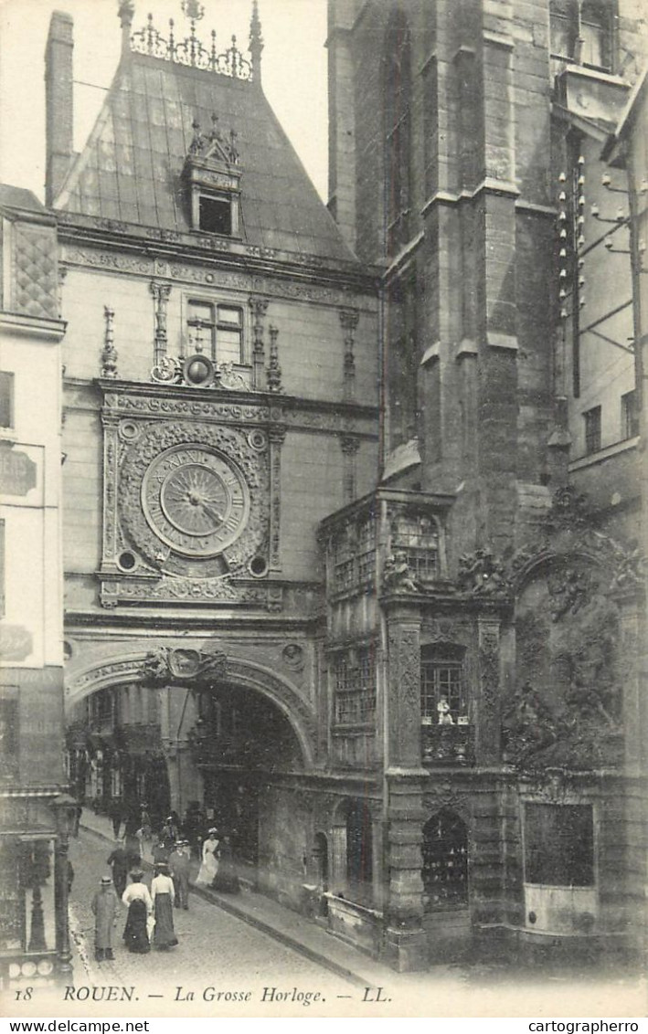 France Rouen La Grosse Horologe - Rouen