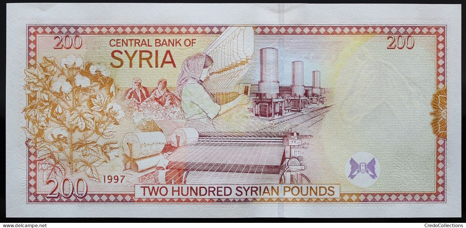 Syrie - 200 Pounds - 1997 - PICK 109a - NEUF - Syria