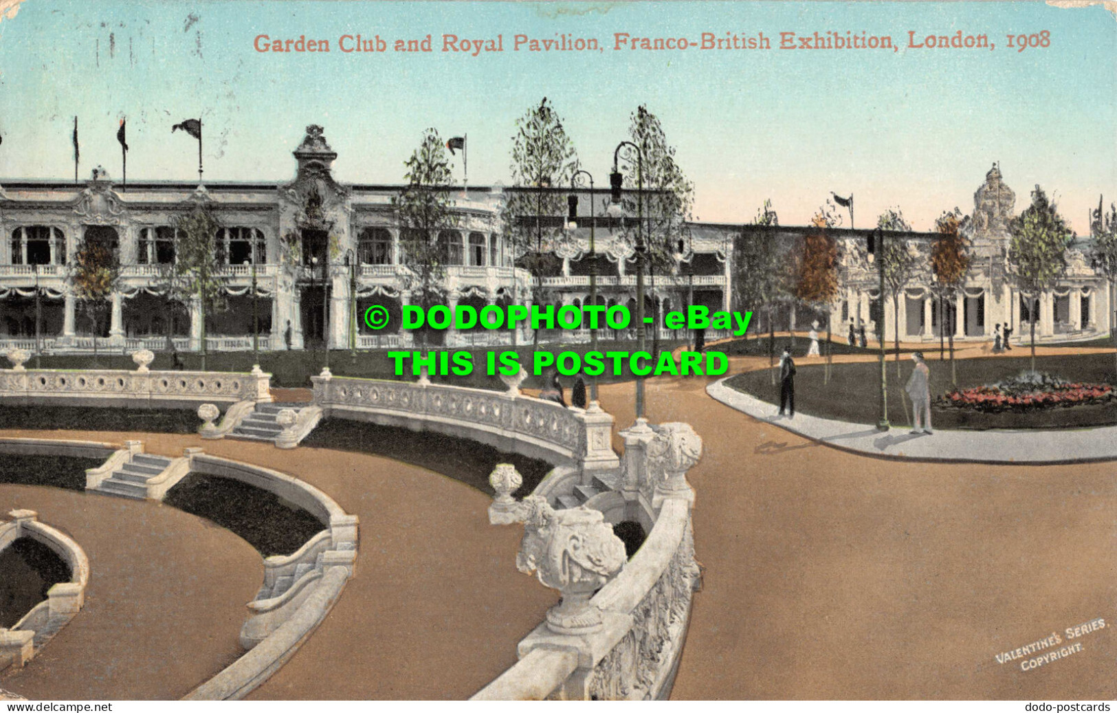 R554890 London. Garden Club And Royal Pavilion. Franco British Exhibition. Valen - Andere & Zonder Classificatie