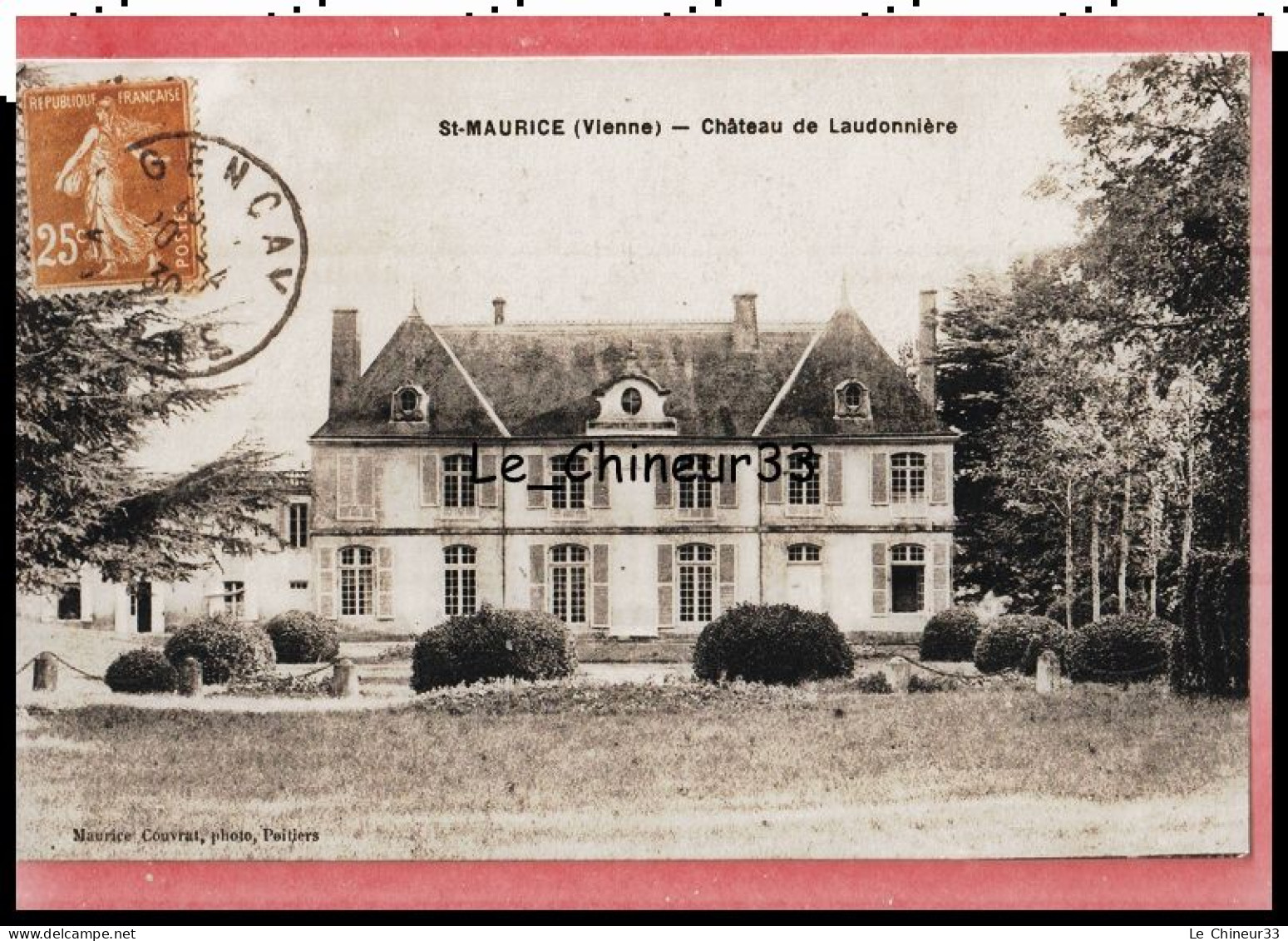 86 - SAINT MAURICE ---Chateau De Laudoniere - Sonstige & Ohne Zuordnung