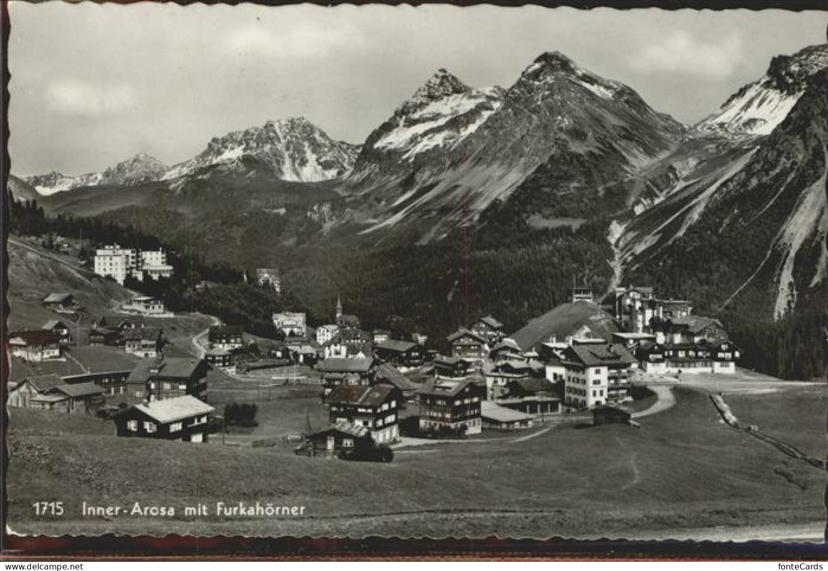 11305239 Arosa GR Inner Arosa Mit Furkahoerner Arosa - Sonstige & Ohne Zuordnung