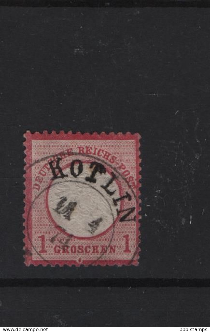 Deutsches Reich  Michel Kat.Nr. Gest 19 Plf III - Used Stamps