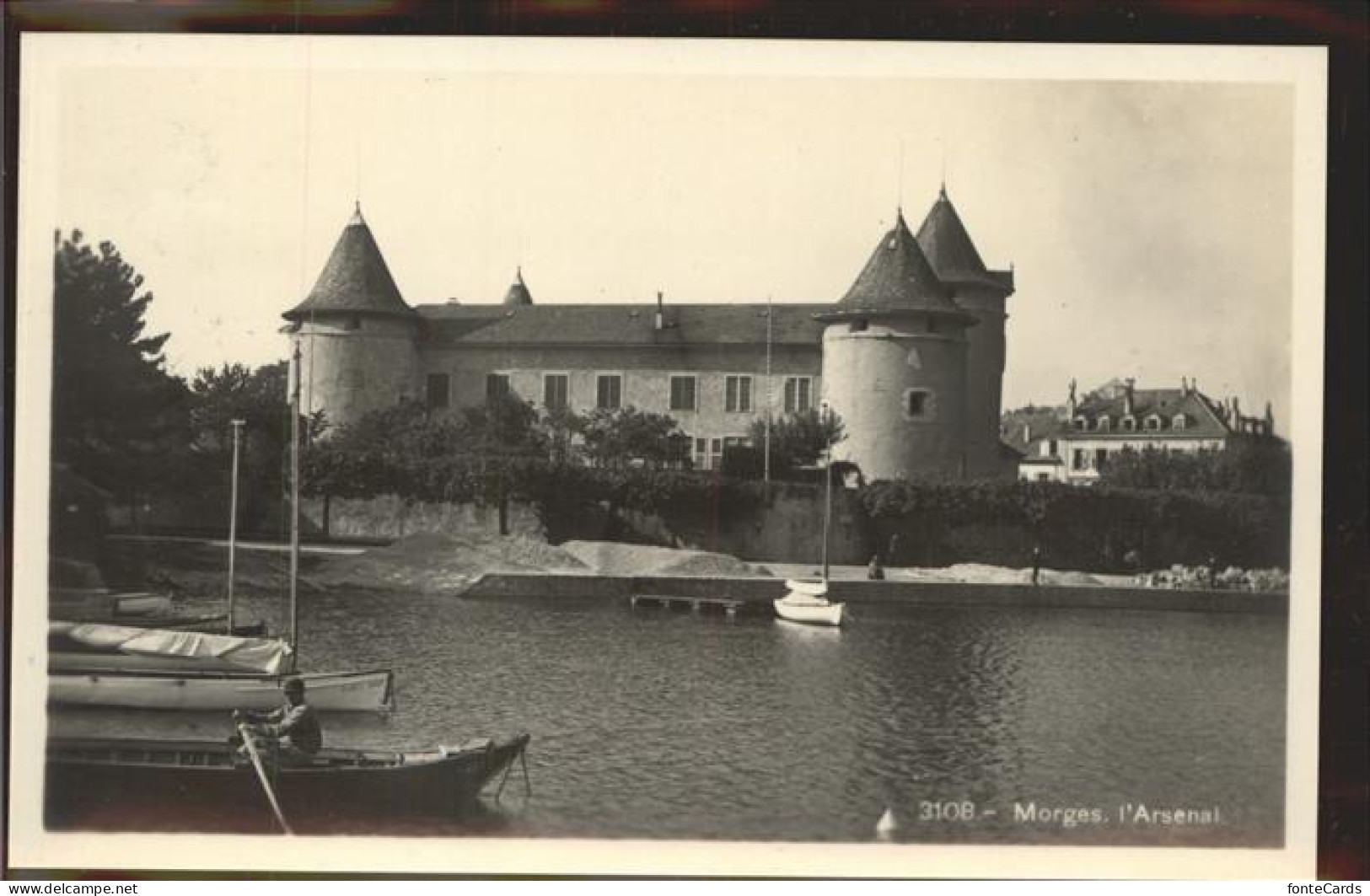 11305193 Morges L Arsenal Lac Leman Segelboot Morges - Sonstige & Ohne Zuordnung