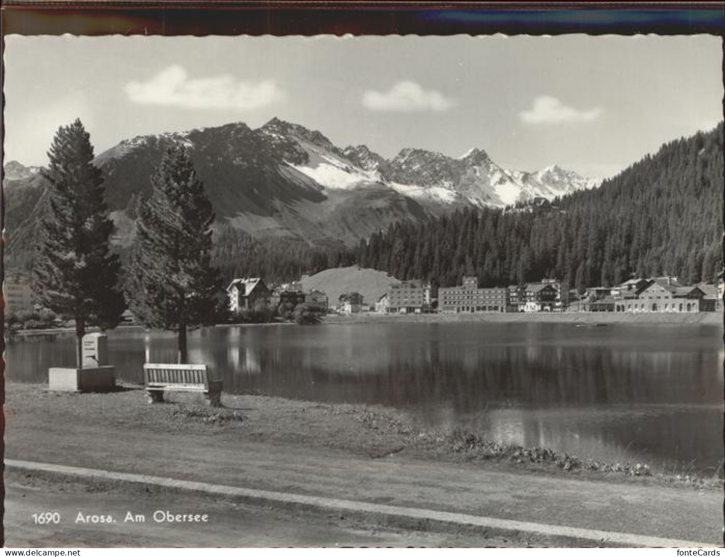 11305121 Arosa GR Am Obersee Feldpost Arosa - Autres & Non Classés