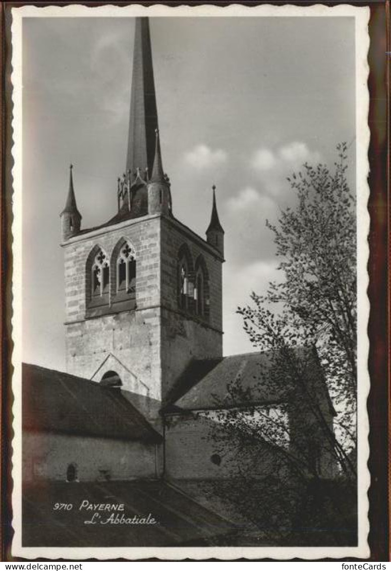 11305096 Payerne L Abbatiale Kirche Feldpost Payerne - Sonstige & Ohne Zuordnung