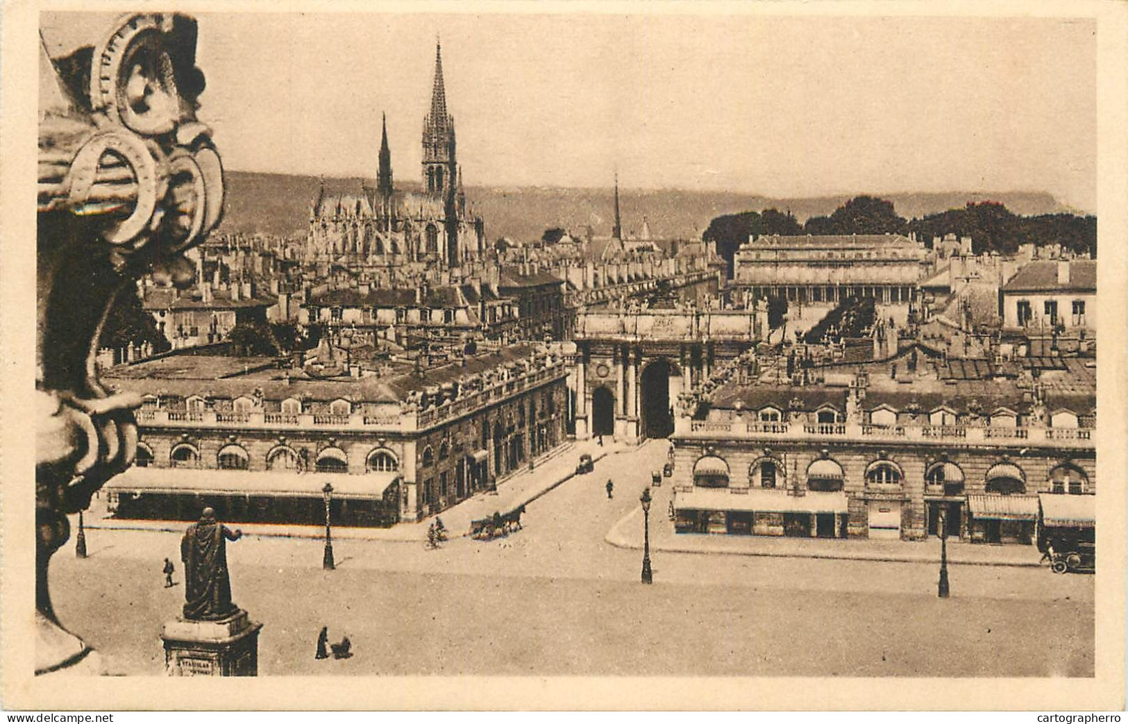 France Nancy L'Arc De Triomphe, Basilique Saint-Epvre & Le Palais Du Gouvernement - Nancy