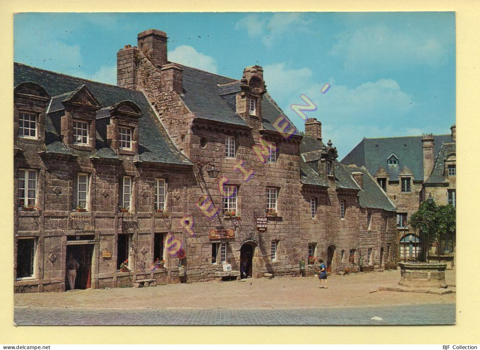 29. LOCRONAN – Maison Renaissance (XVIè Et XVIIè S.) Avec Le Vieux Puits (animée) (voir Scan Recto/verso) - Locronan