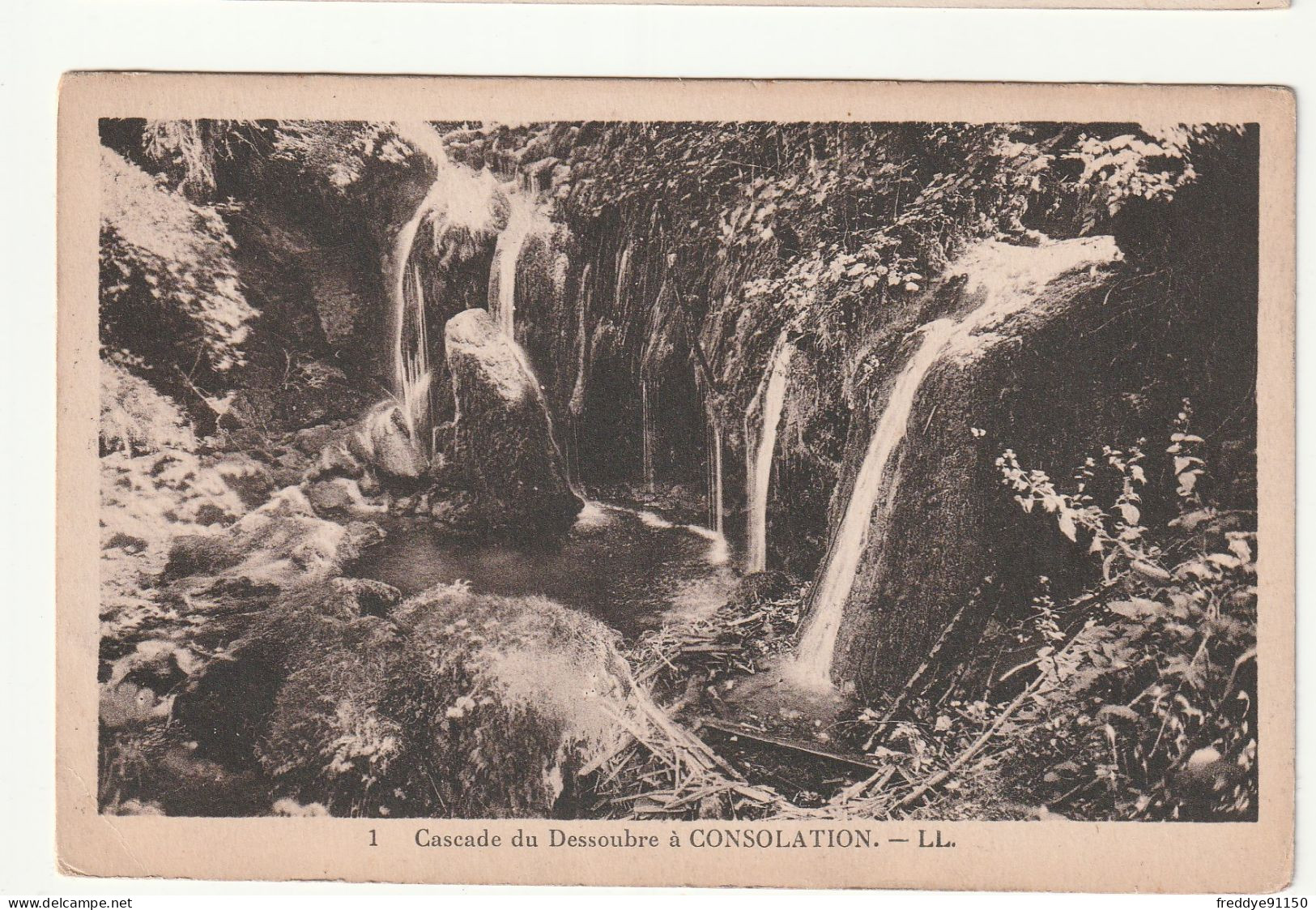 25 . CONSOLATION . CASCADE DU DESSOUBRE - Sonstige & Ohne Zuordnung