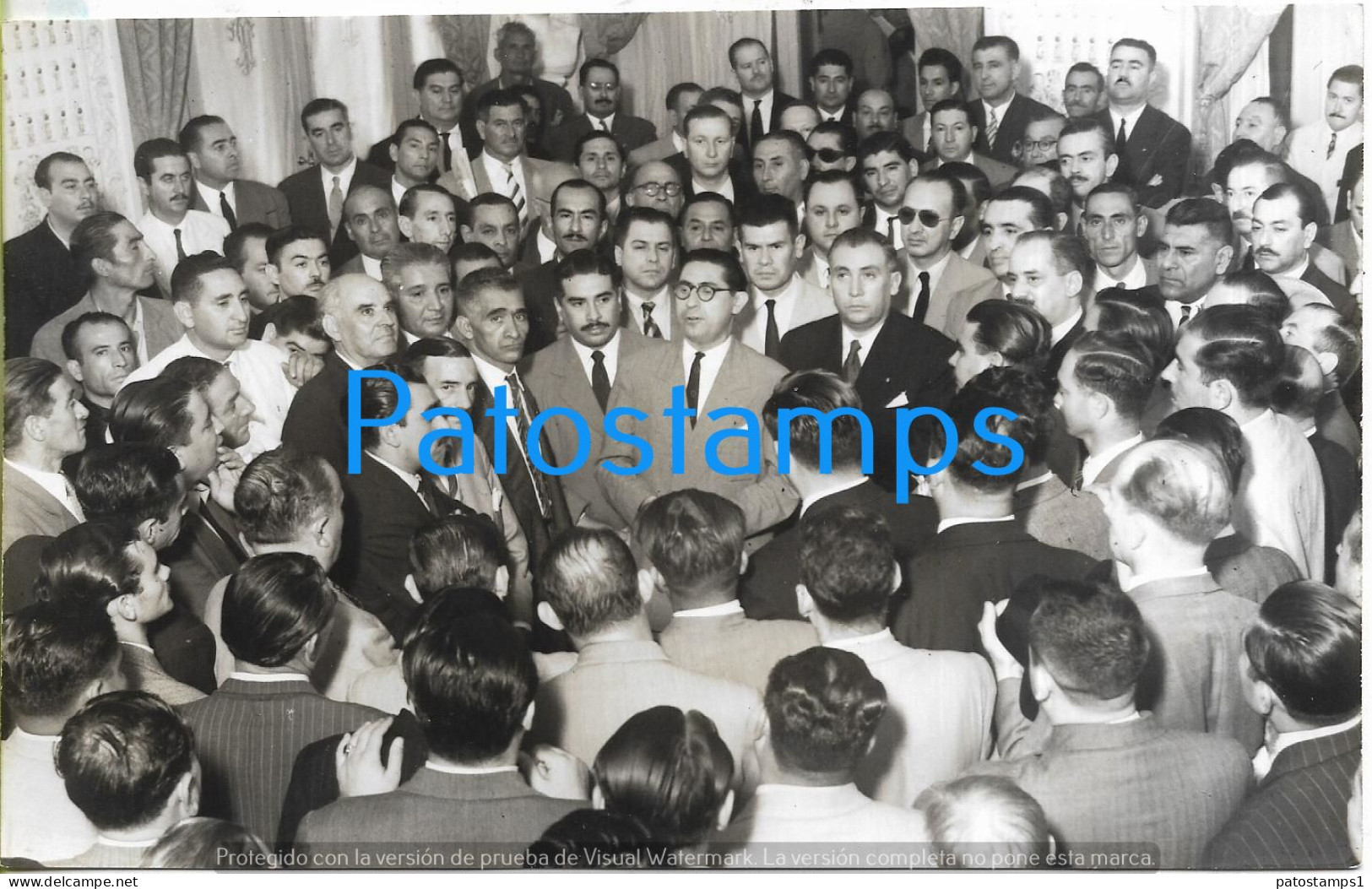 229155 ARGENTINA TUCUMAN GOBERNADOR FERNANDO RIERA 1951 1º ANIVERSARIO ELECCIONES FISCALES 18.5 X 11.5 PHOTO NO POSTCARD - Argentinien