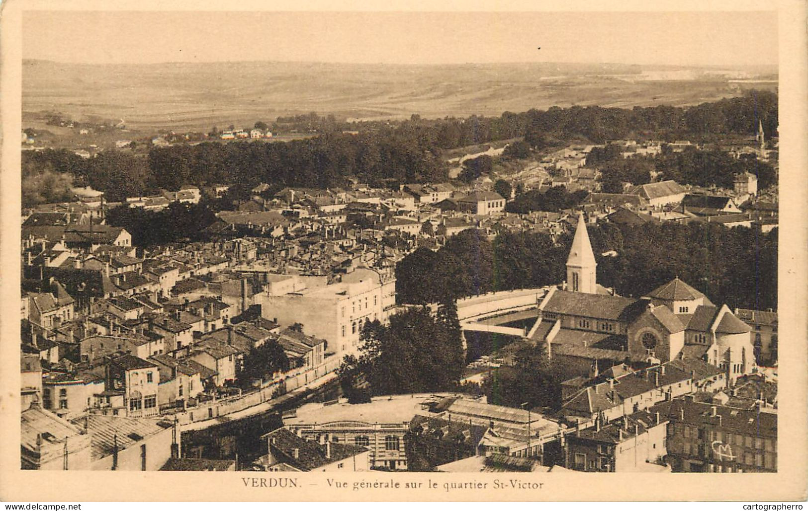 France Verdun Quartier St Victor Vue Generale - Verdun