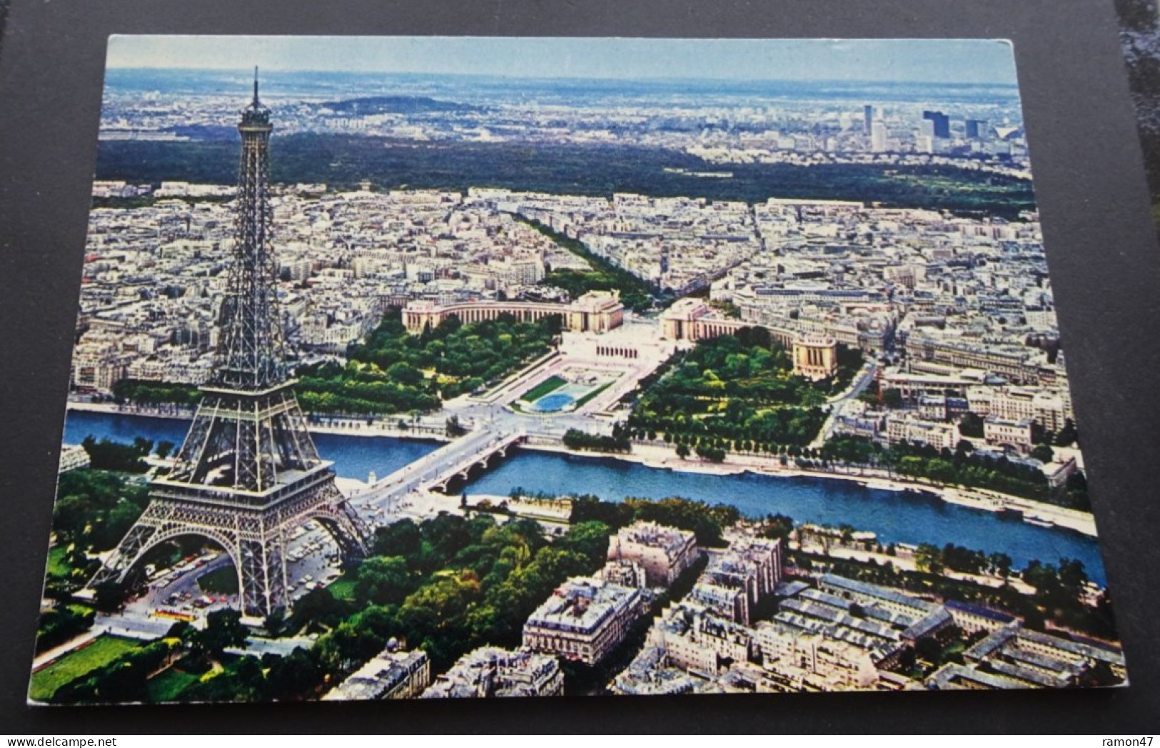 Paris - La Tour Eiffel, La Seine Et Le Palais De Chaillot - Editions CHANTAL, Paris - Eiffelturm