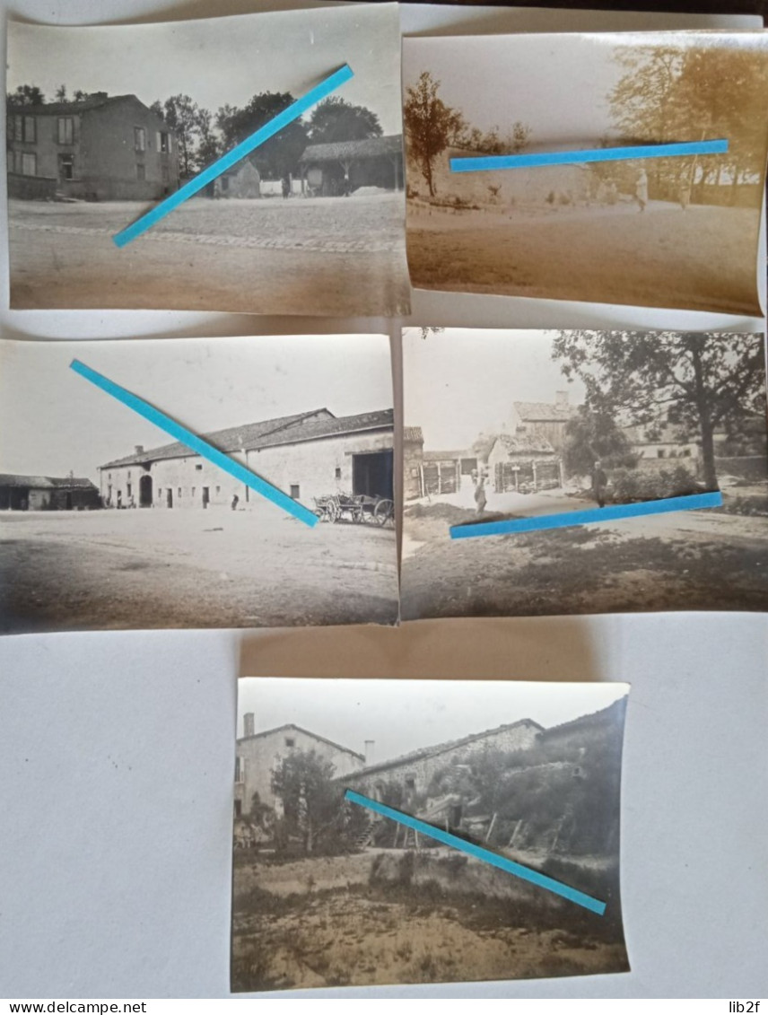 1915 Haraigne Meuse Ferme Cimetière Cantonnements Français Gabionnages Ww1 Poilu 14 18 Photo - War, Military