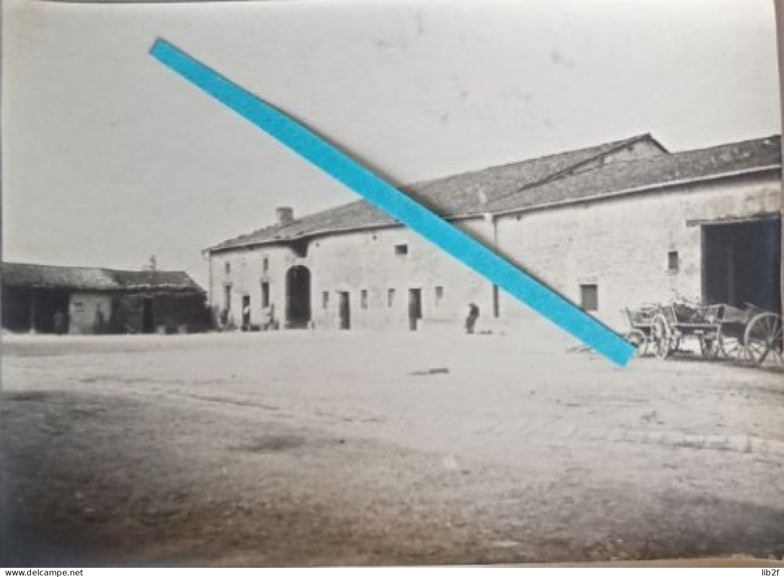 1915 Haraigne Meuse Ferme Cimetière Cantonnements Français Gabionnages Ww1 Poilu 14 18 Photo - Krieg, Militär